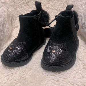 WONDER NATION KITTY CAT BOOTS HALLOWEEN SIZE 3 BABY